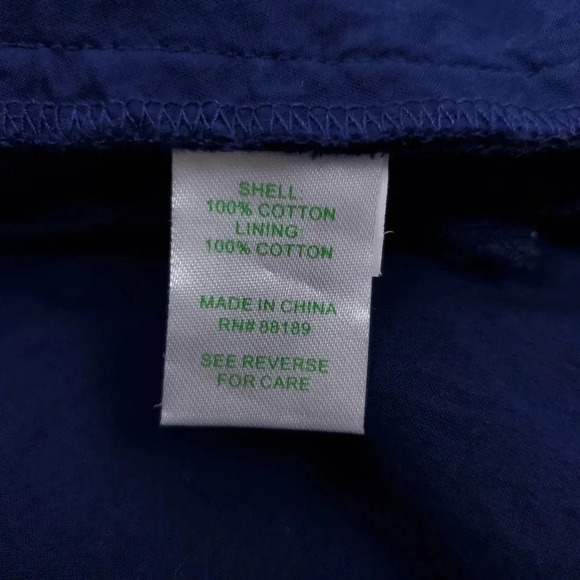 Lilly Pulitzer Navy Ashton Eyelet Tank Top - Picture 9 of 11